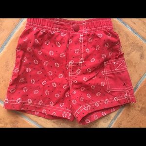 Gap Boy infant swim trunks swimsuit 6-12 months